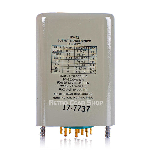 Triad HS-52 Output Transformer NOS