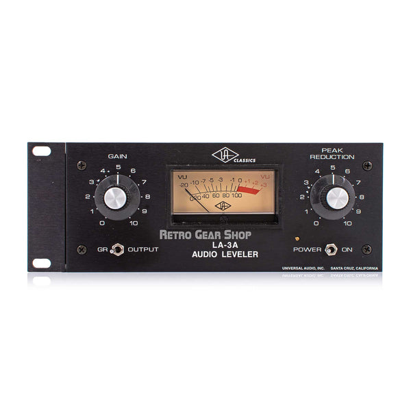 UA Universal Audio LA-3A Classics Reissue Audio Leveler Mono Opto Compressor