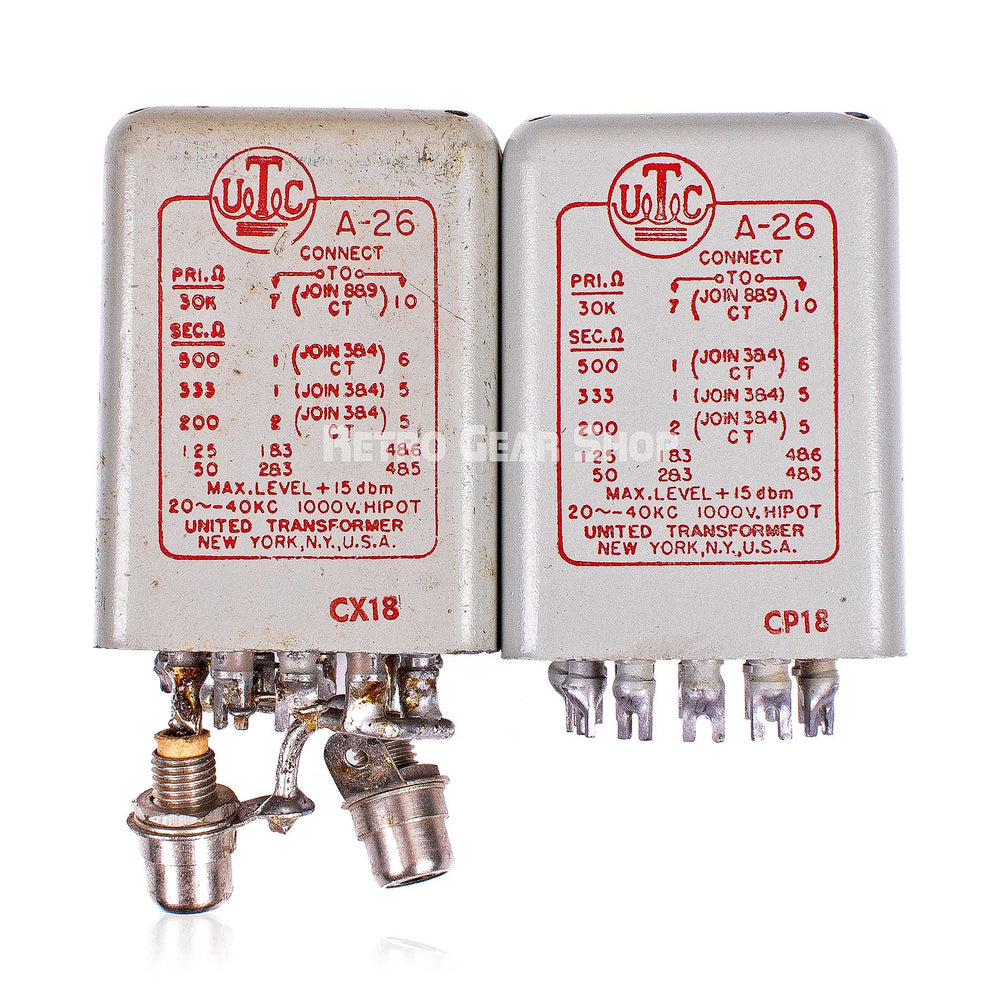 UTC A-26 Pair