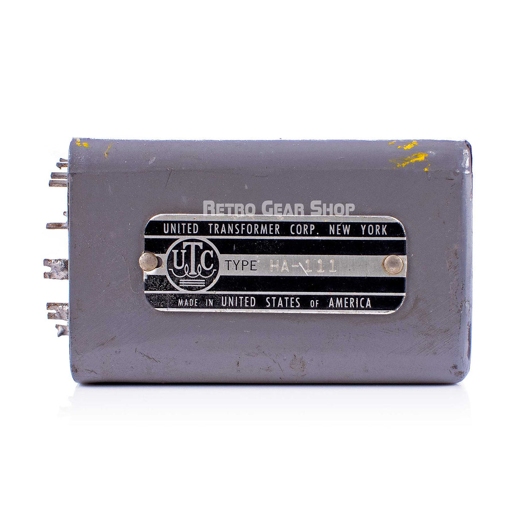 UTC HA-111 Plate and Crystal to Line Transformer Rare Vintage HA111