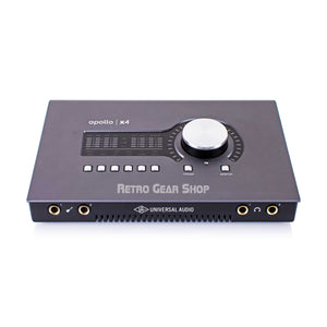Universal Audio Apollo x4 QUAD Thunderbolt 3 Audio Interface AD/DA Analog Digital Converter