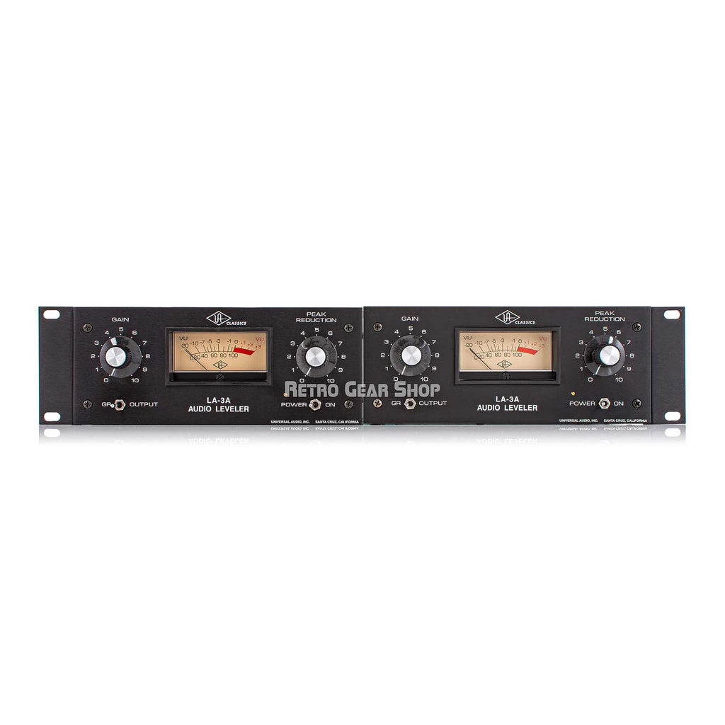 Universal Audio LA-3A Audio Leveler Compressor Reissue Pair UA LA3A– Retro  Gear Shop