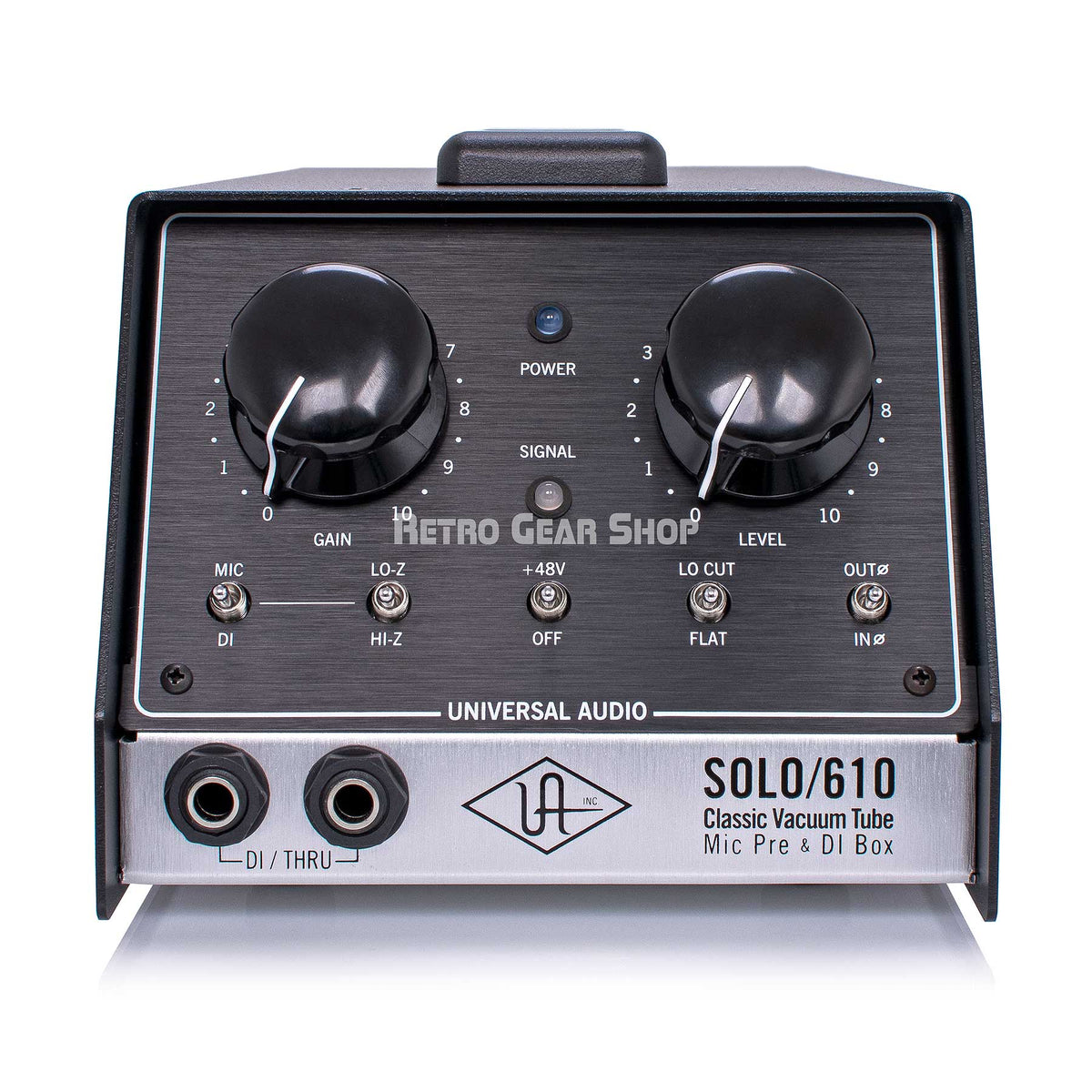 Ua610 Universal Audio Solo 610 Vacuum Tube Desktop Microphone Preamp DI-Box ...