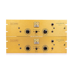 Universal Audio Teletronix Model LA-1 Custom Faceplates Pair Limiting Amplifier Compressor Vintage Rare