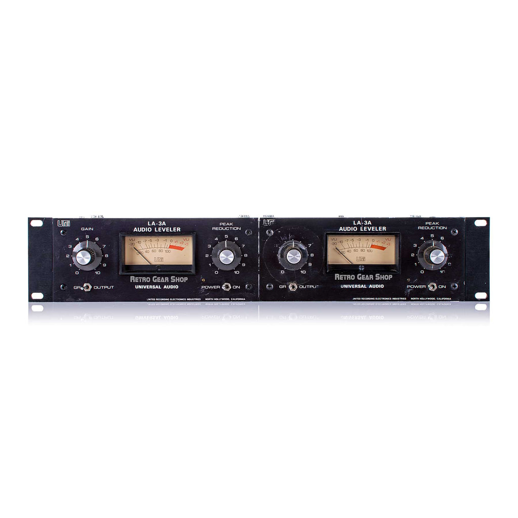 Urei LA-3A Leveling Amplifier Stereo Pair Vintage Compressor