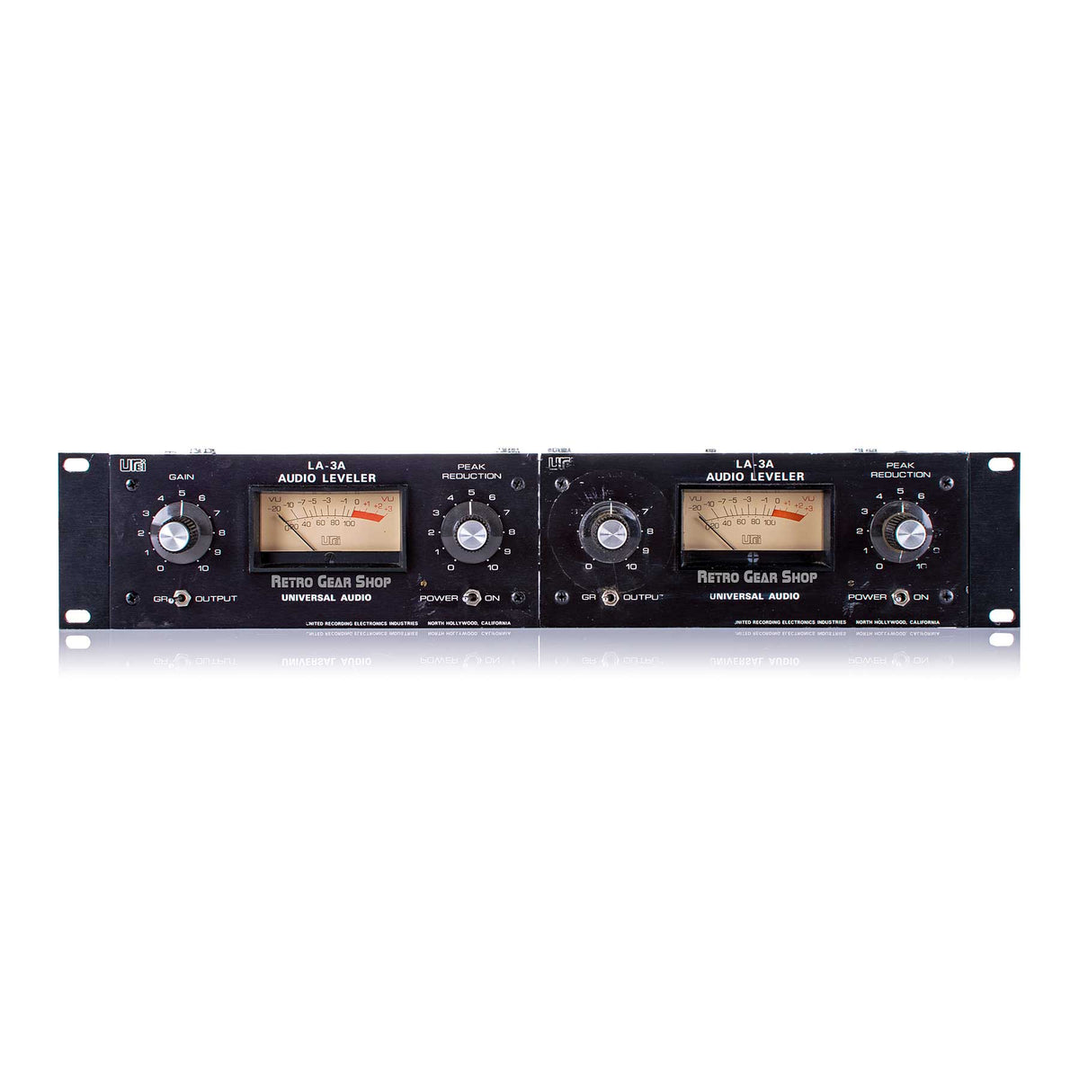 Urei LA-3A Leveling Amplifier Stereo Pair Vintage Compressor