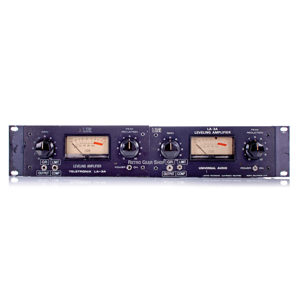 Urei LA-3A Stereo Pair Serviced from DHRS