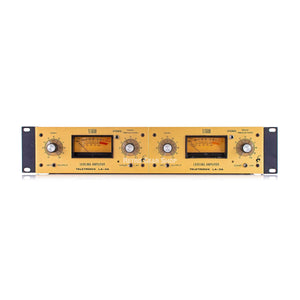 Urei Teletronix Universal Audio LA-3A Gold Stereo Leveling Amplifier Limiter Compressor Pair Vintage Rare