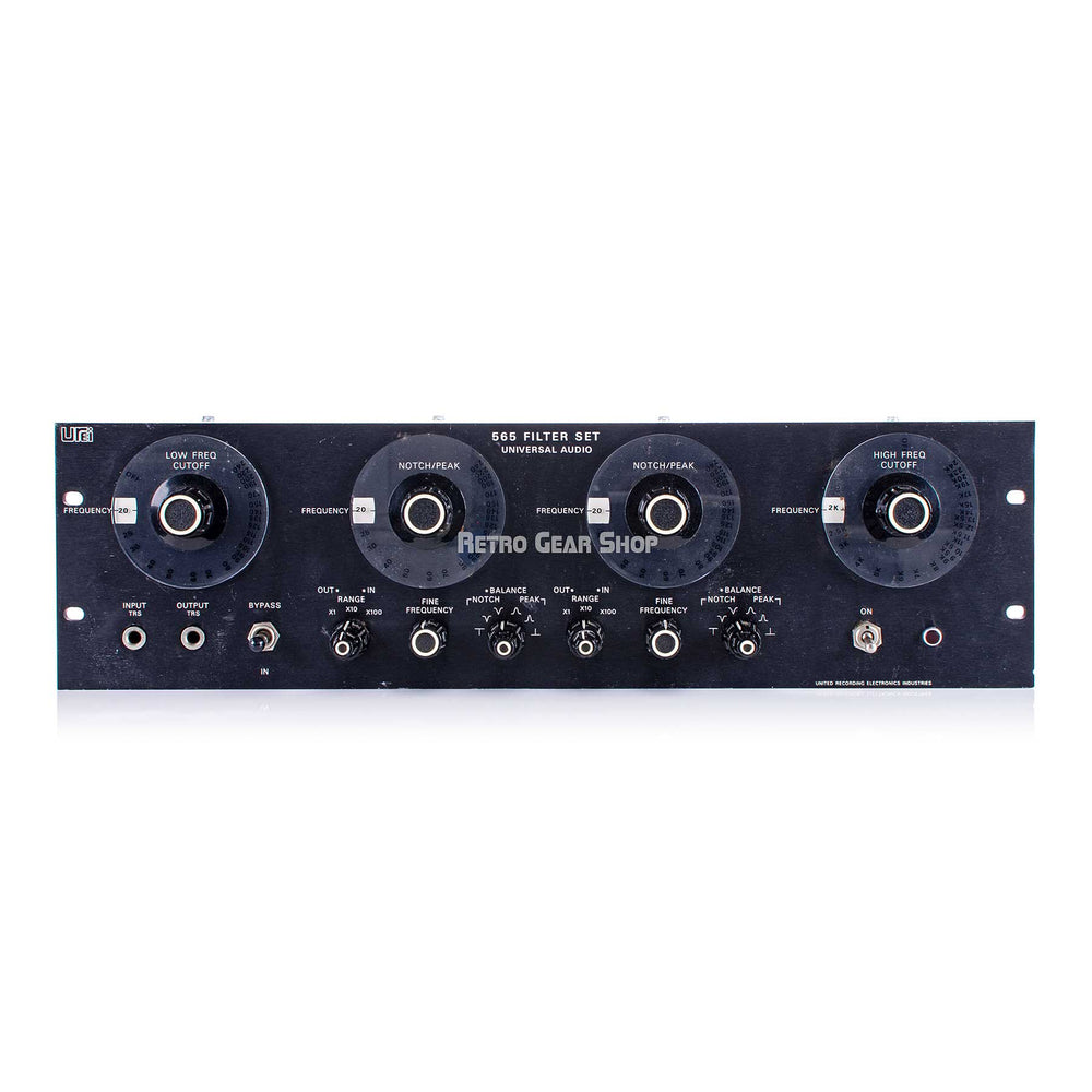 Urei Universal Audio 565T Filter Set