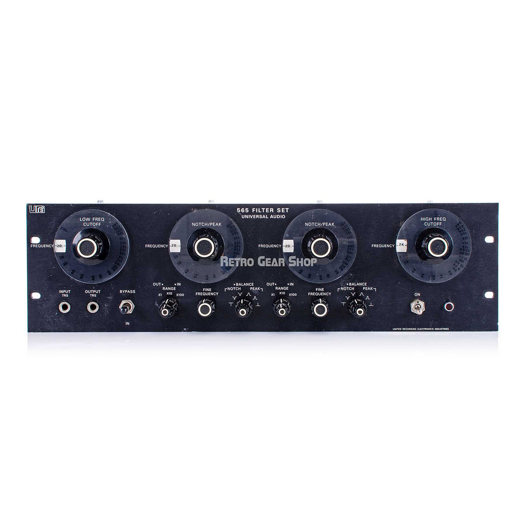 Urei Universal Audio 565T Little Dipper Filter Set Rare Vintage EQ Analog Equalizer