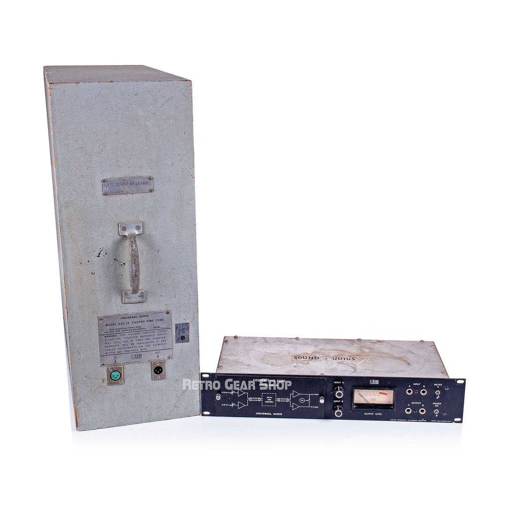 Urei Universal Audio Cooper Time Cube Rare Vintage Analog Delay Effect Acoustic External Box