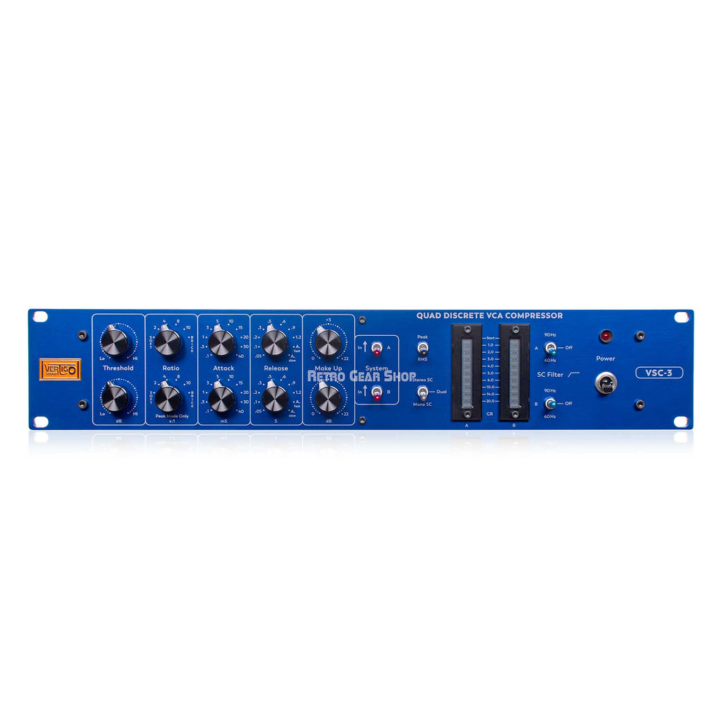 Vertigo Sound VSC-3 Quad Discrete VCA Compressor VSC3– Retro Gear Shop
