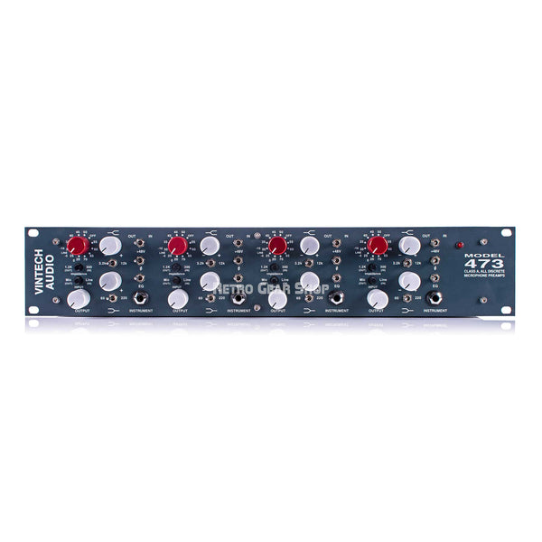 Vintech Audio Model 473 4-channel Microphone Preamp EQ Equalizer