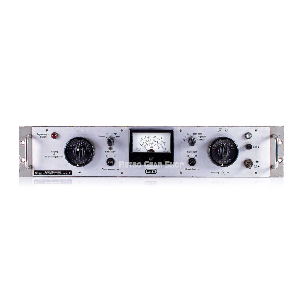 Bam Basic Mellow Dynamics Compressor レア WSW Siemens Dynamikbegrenzer 601431A Rare Vintage Compressor