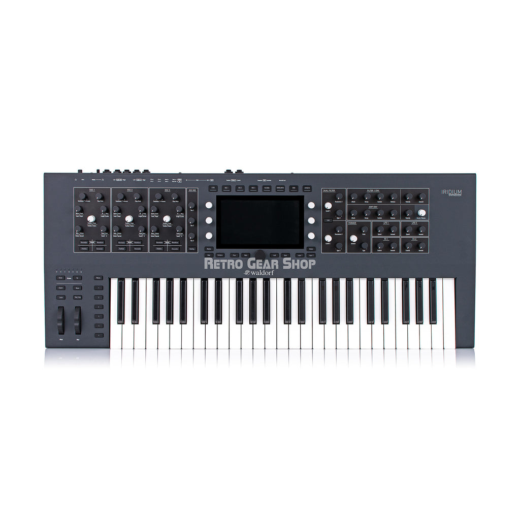 Waldorf Iridium Keyboard 49-Keys 16-Note Polyphonic Synthesizer Synth