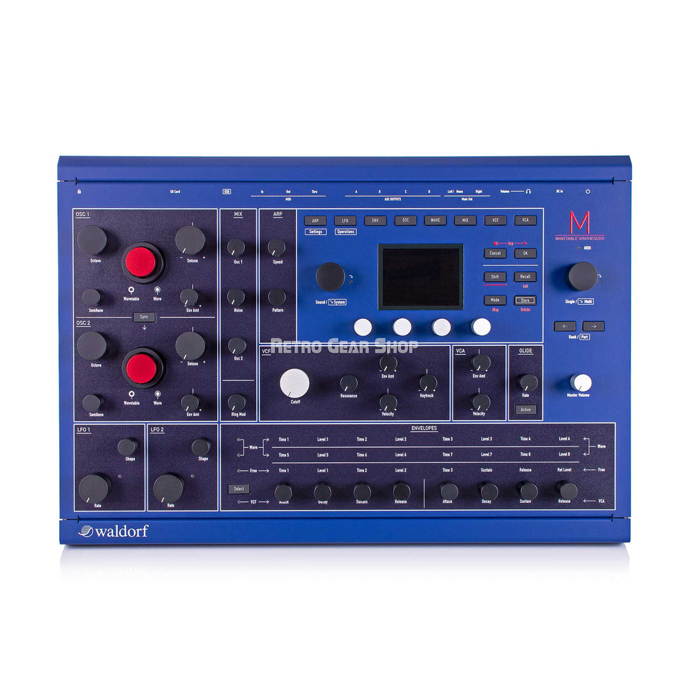 Waldorf M Wavetable Desktop Synthesizer 8-Voice
