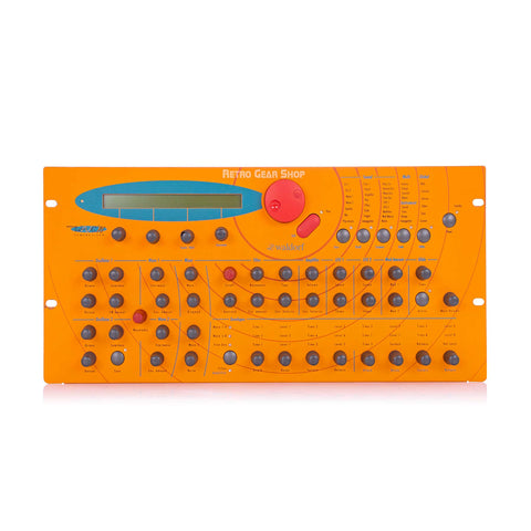 Waldorf Microwave XT Rare Vintage Synthesizer Synth Orange