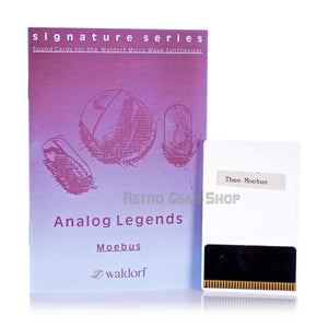 Waldorf Microwave Signature Series Sound Card Patches Theo Moebus Analog Legends