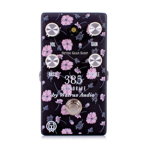 Walrus Audio 385 Overdrive Distortion Floral Limited Edition Guitar Effect Pedal