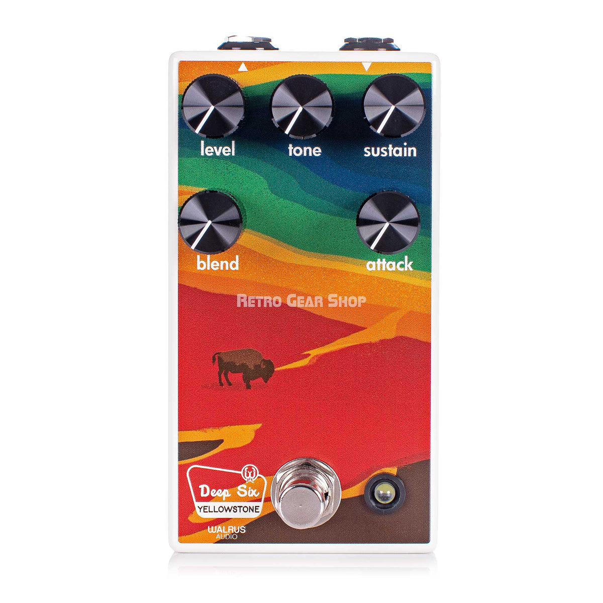 Walrus Audio Deep Six Compressor Yellowstone National Park Limited Edition Guitar Effect Pedal– Retro Gear Shop