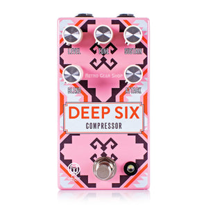 Walrus Audio Deep Six V3 Santa Fe Limited Edition Compressor Guitar Effect Pedal