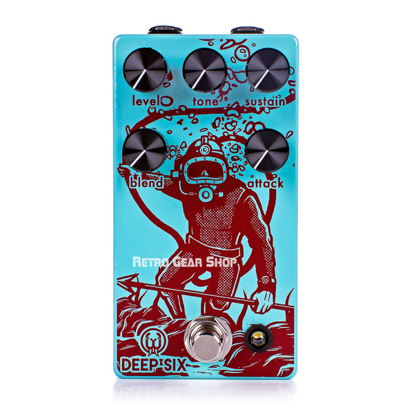 Walrus Audio Deep Six V3 Compressor Guitar Effect Pedal