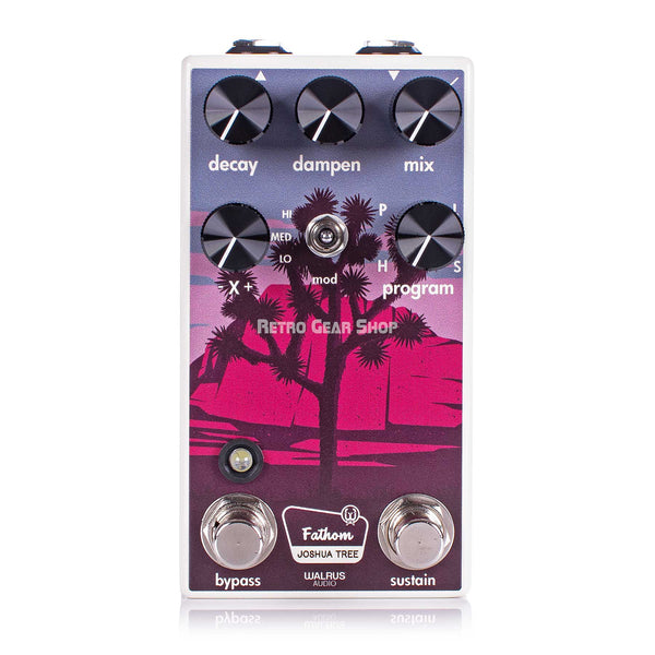 Walrus Audio Fathom Reverb Joshua Tree National Park Limited Edition Guitar Effect Pedal