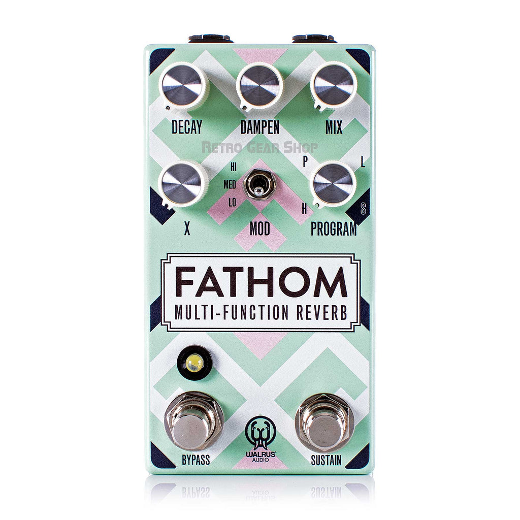 Walrus Audio Fathom Santa Fe Limited Edition Reverb Guitar Effect Pedal