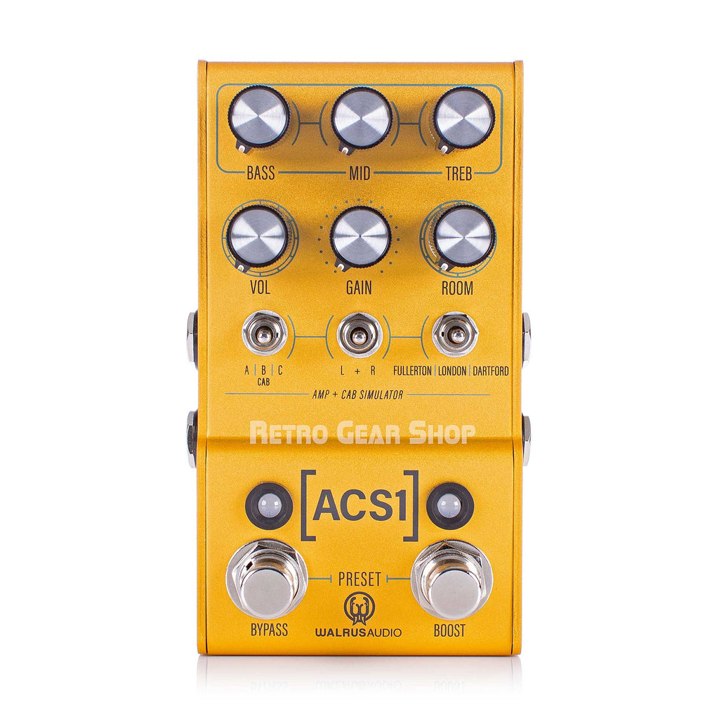 Walrus Audio Mako Series ACS1 Amp + Cab Simulator Guitar Effect Pedal