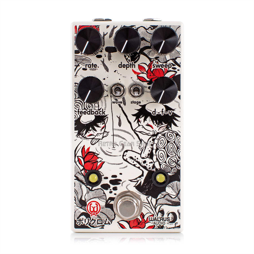 Walrus Audio Polychrome Kamakura Limited Edition Analog Flanger Modulation Guitar Effect Pedal