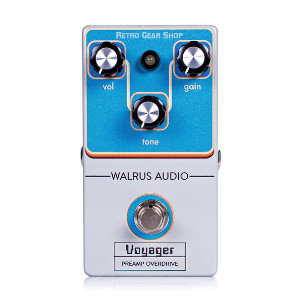 Walrus Audio Voyager Preamp Overdrive Custom Retro Limited