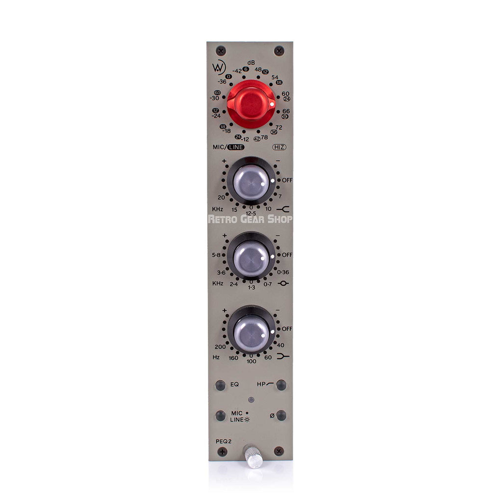 Wunder Audio PEQ2 Mic Preamp EQ Module Neve 1073