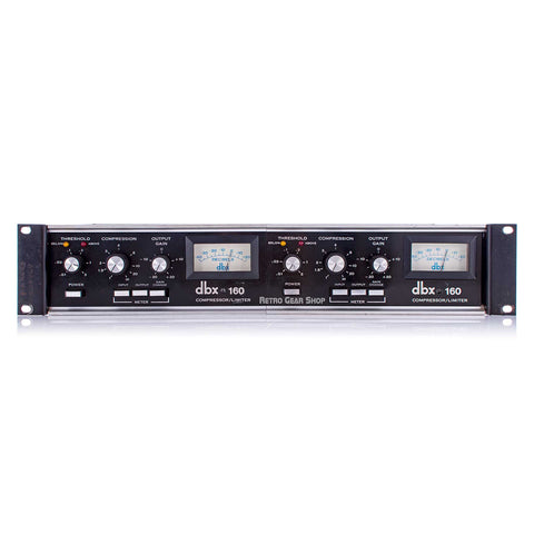 DBX 160VU Stereo Pair