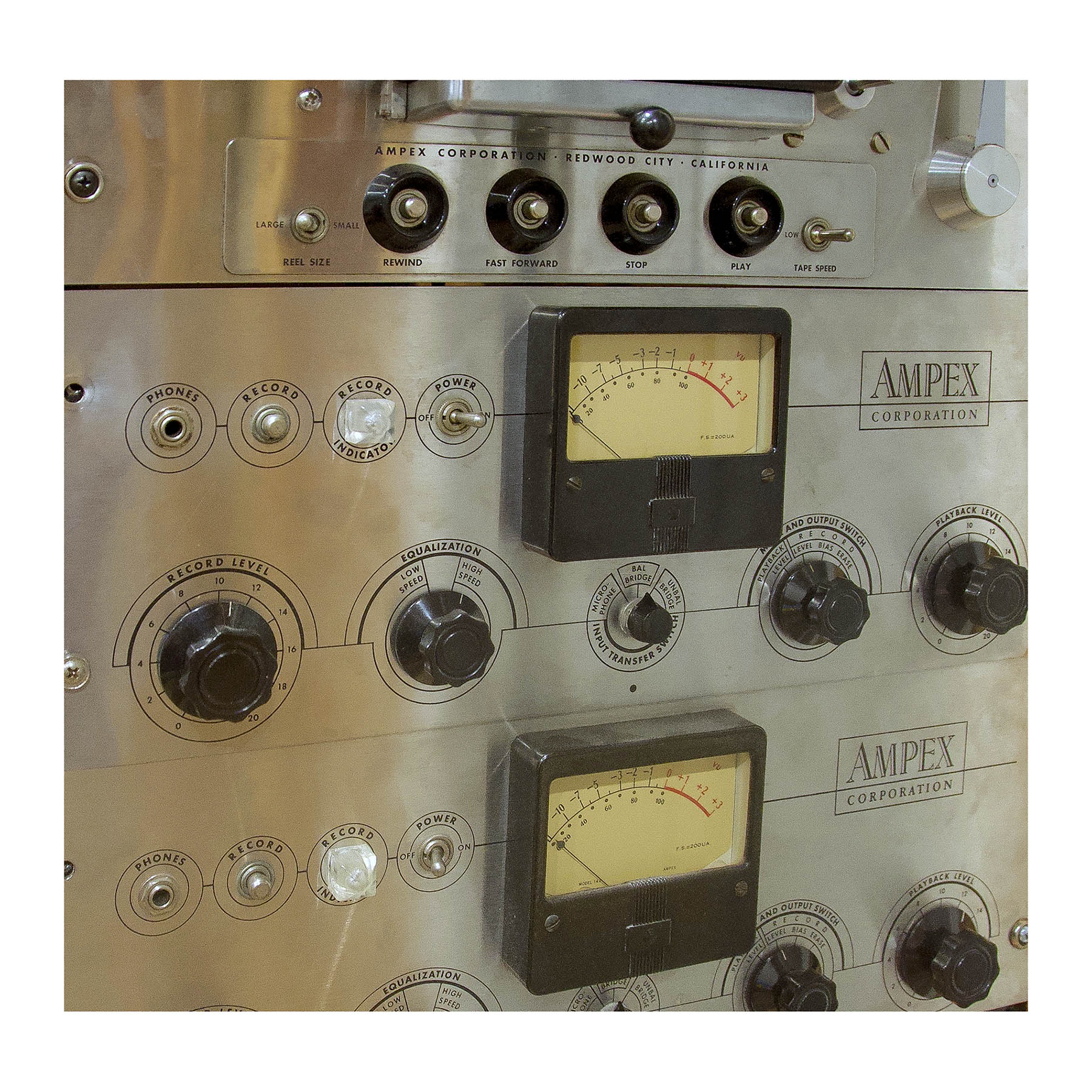 Ampex 351 2 Track 1/4 Reel to Reel Tape Machine Restored – Retro