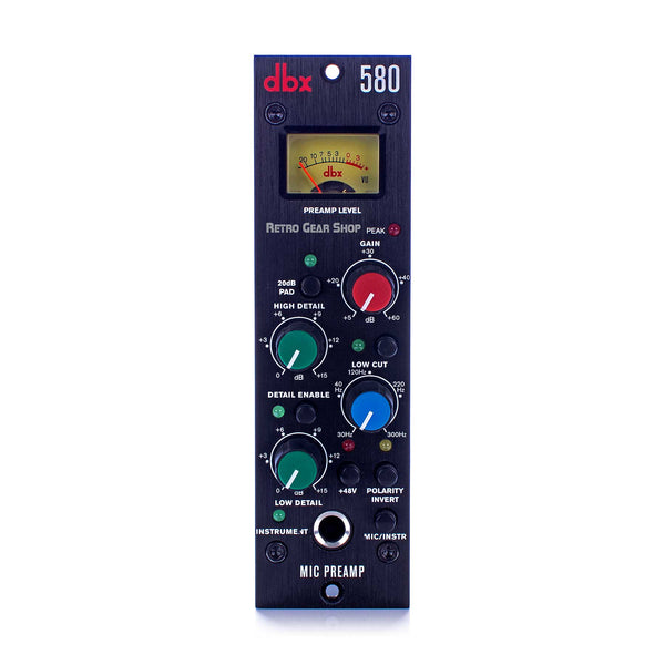 dbx 580 Mic Preamp 500 Series