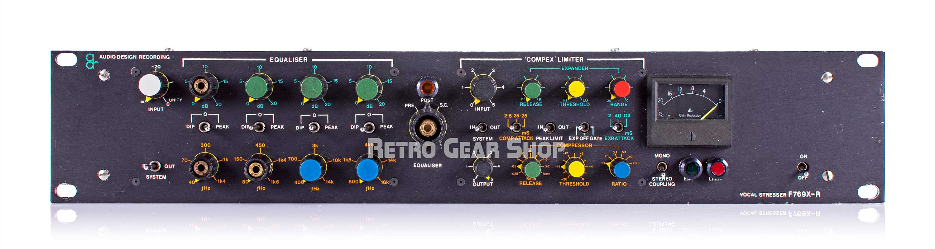 ADR Audio Design Recording F769X-R Vocal Stresser EQ Vintage Rare