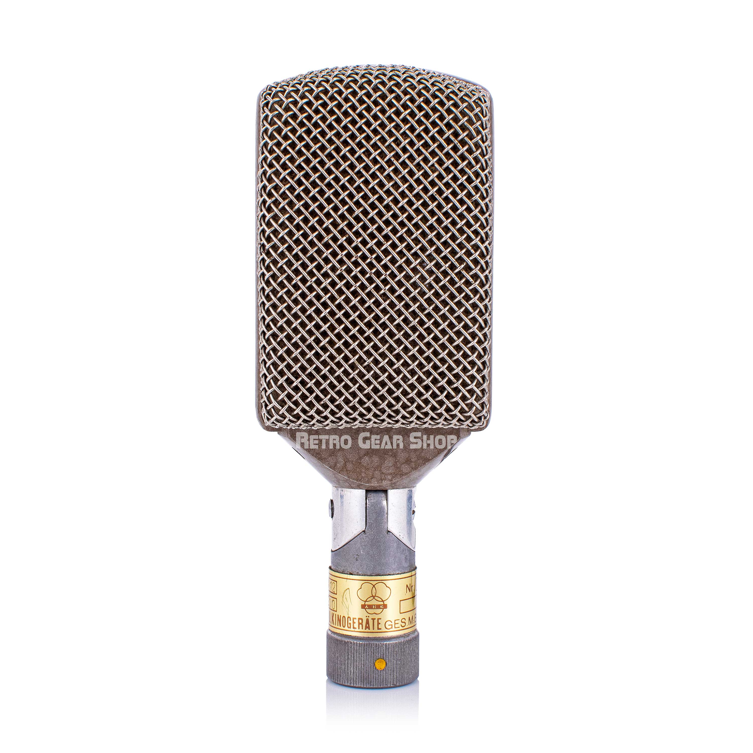05 AKG D12 ビンテージ AKG D12 Cardioid Dynamic Microphone Vintage Rare– Retro Gear