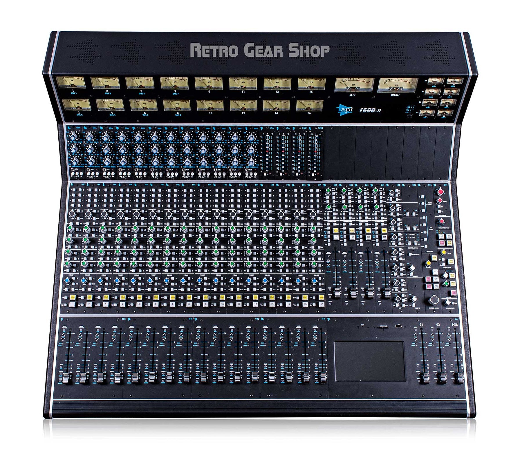 API 1608-II 16 Channel Analog Recording Console Mixing Desk 550A 560 ...