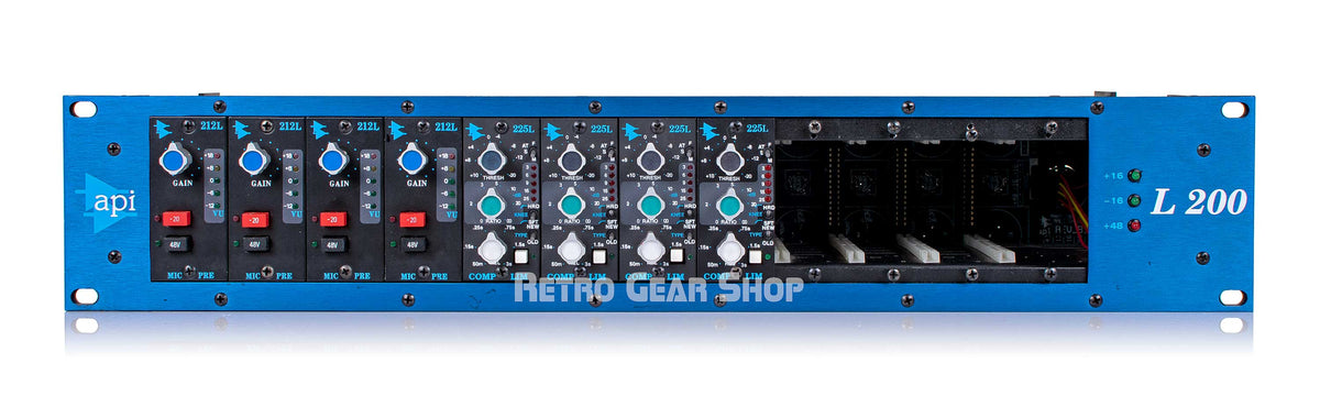 API Audio 200 Series 212L Mic Preamp 225L Compressor Limiter L200 ...