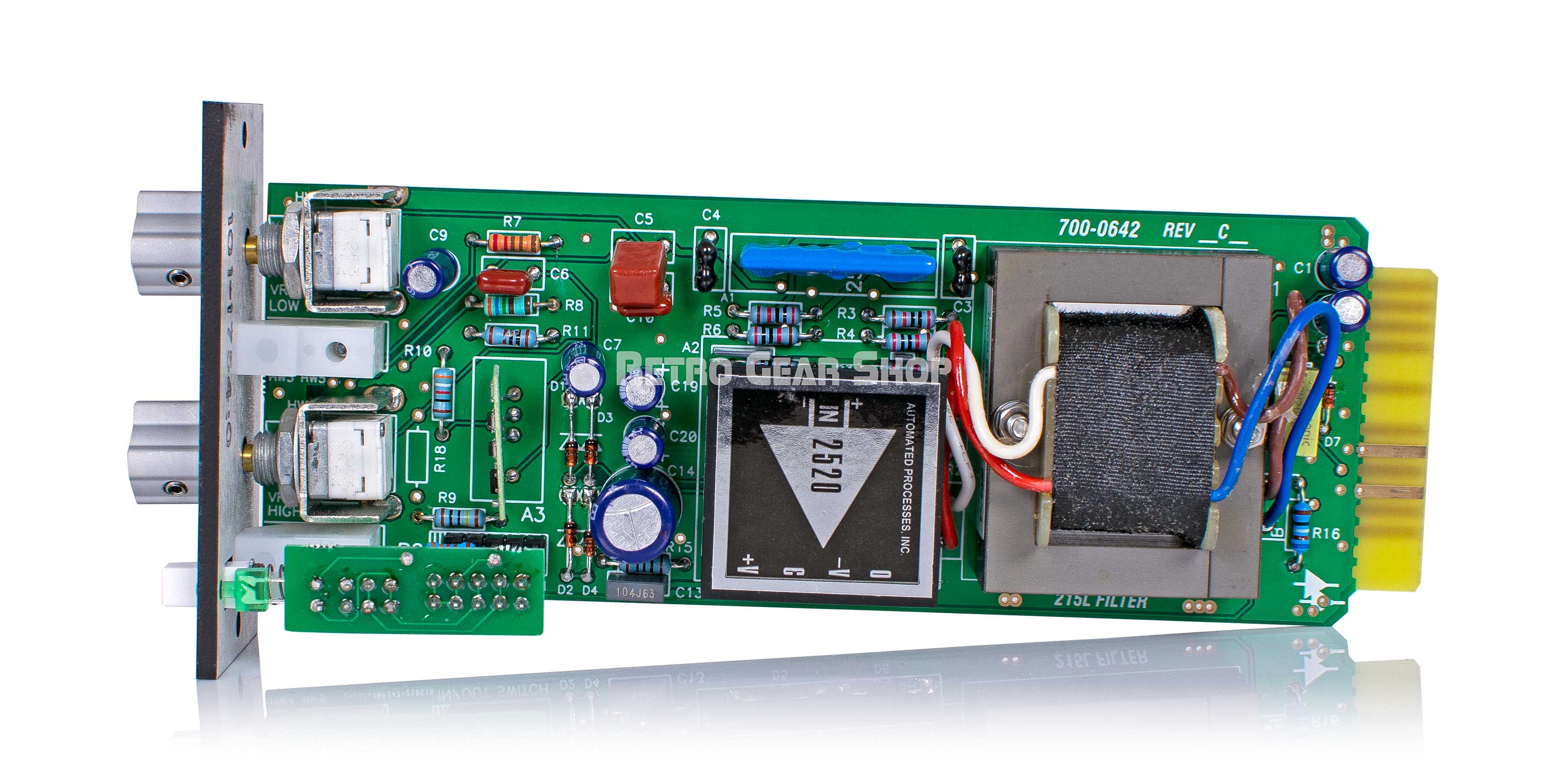 API Audio 215L Discrete Passive HP LP Sweep Filter 200 Series