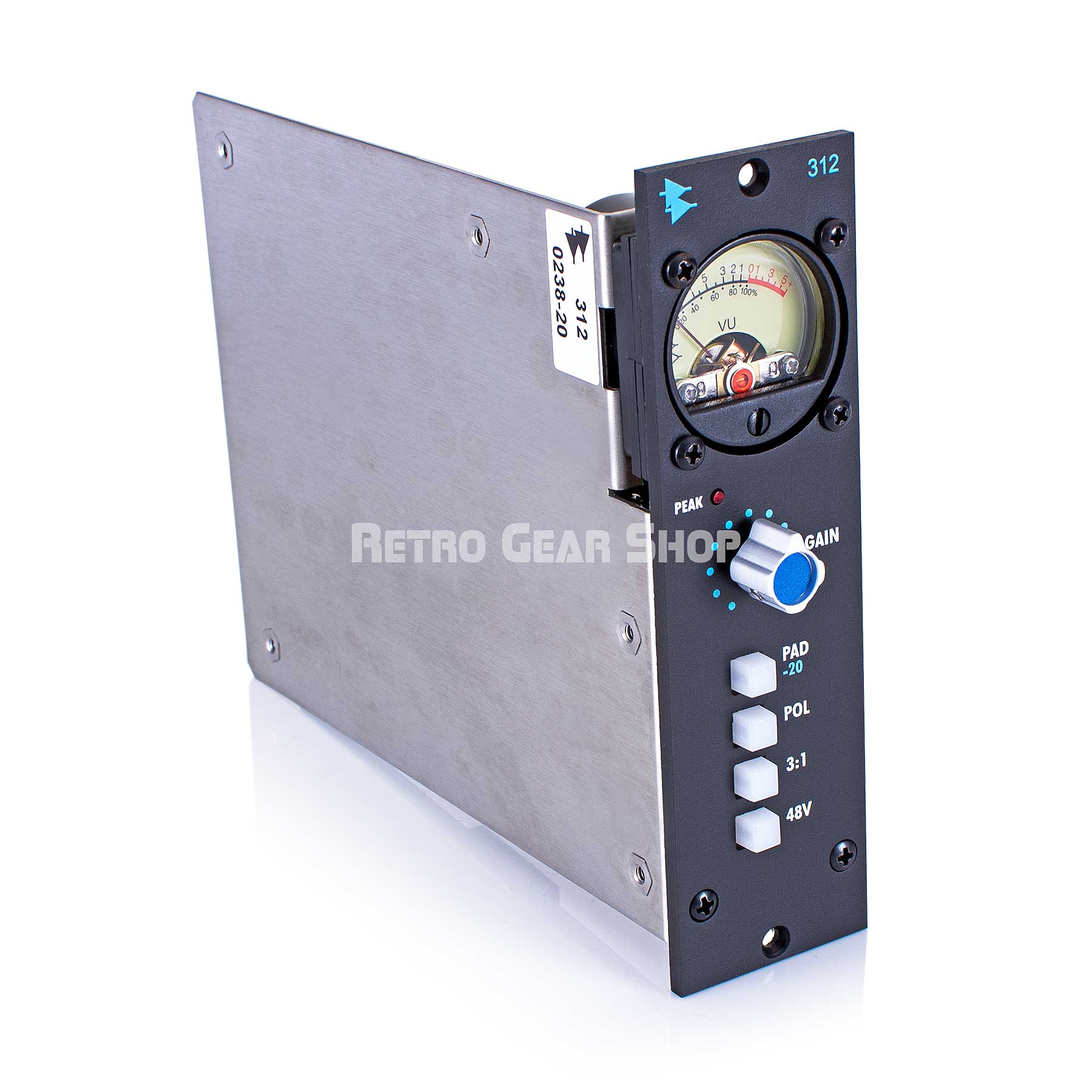 API 312 500 Series Mic Preamp New– Retro Gear Shop