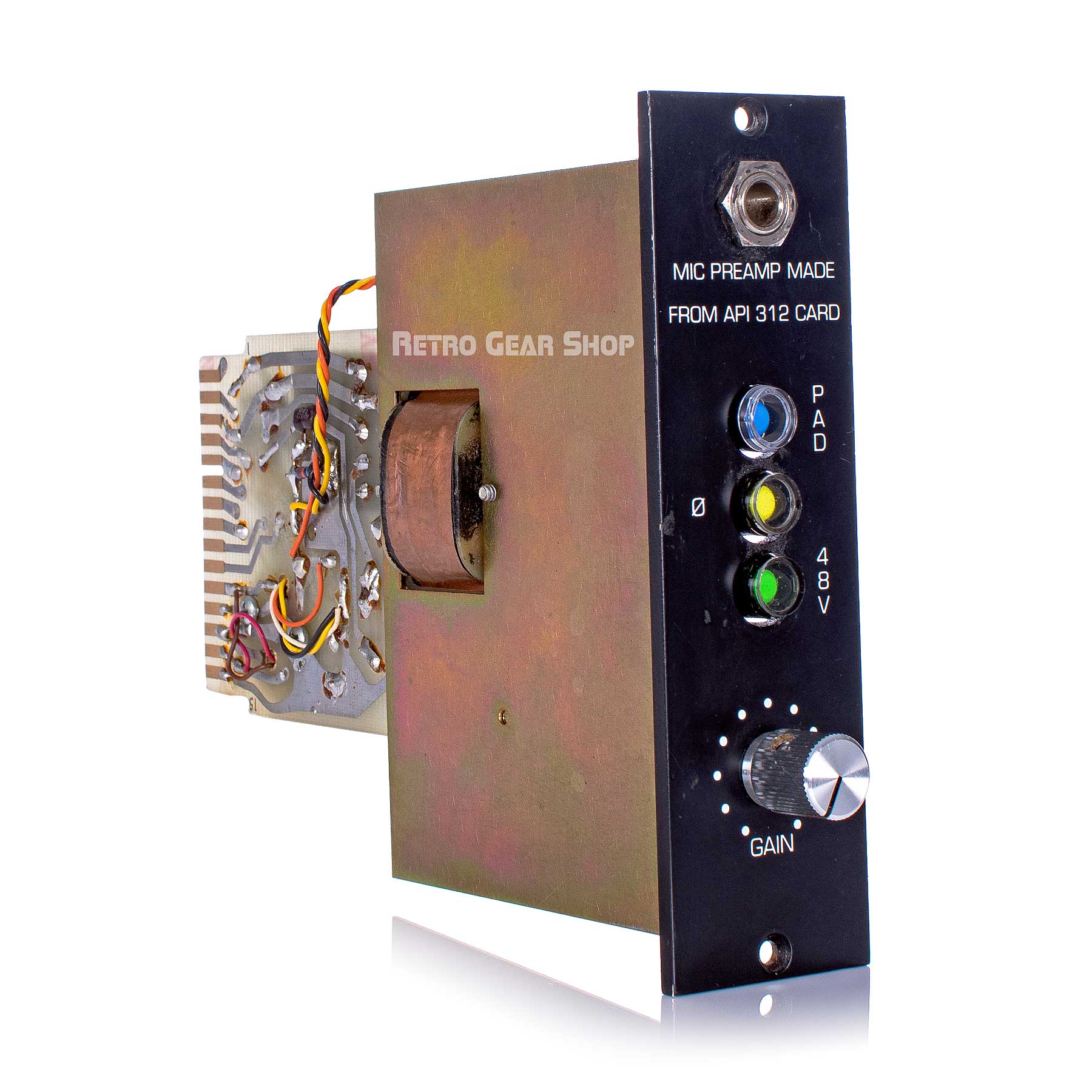 BAE API 312 Rare Vintage 500 Series Mic Preamp Pre 312C Puff Daddy