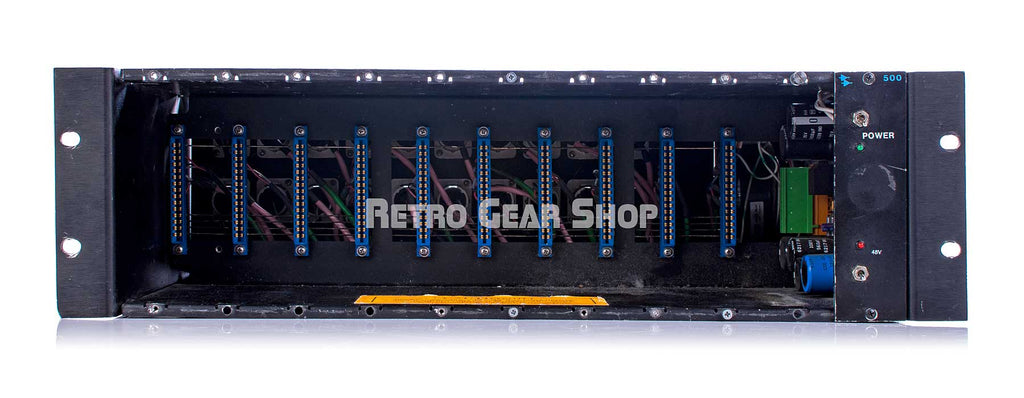 API 500VPR 10 Slot 500 Series Rack Front