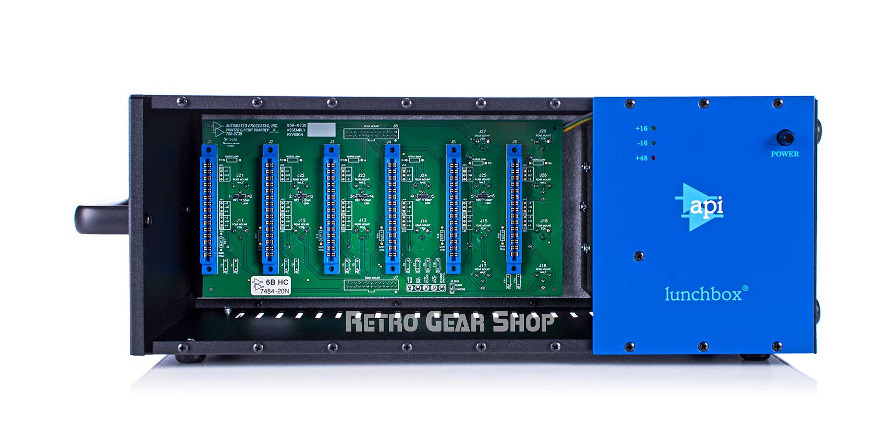配信機器・PA機器・レコーディング機器 API 500 6-slot lunchbox 6B HC 6 Slot Lunchbox® - API: Automated Processes, Inc.