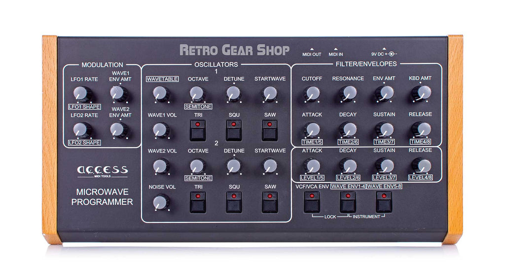 Access Midi Tools Waldorf Microwave Programmer Top