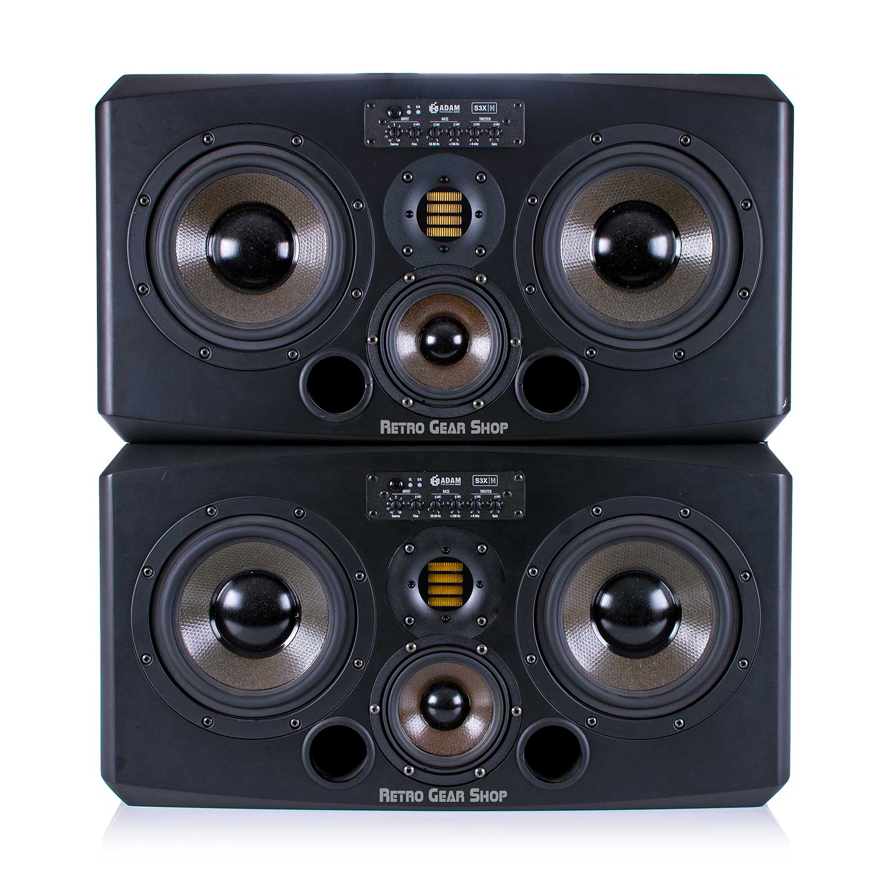 Adam Audio S3X-H Pair Active Monitors Studio Speakers– Retro Gear Shop