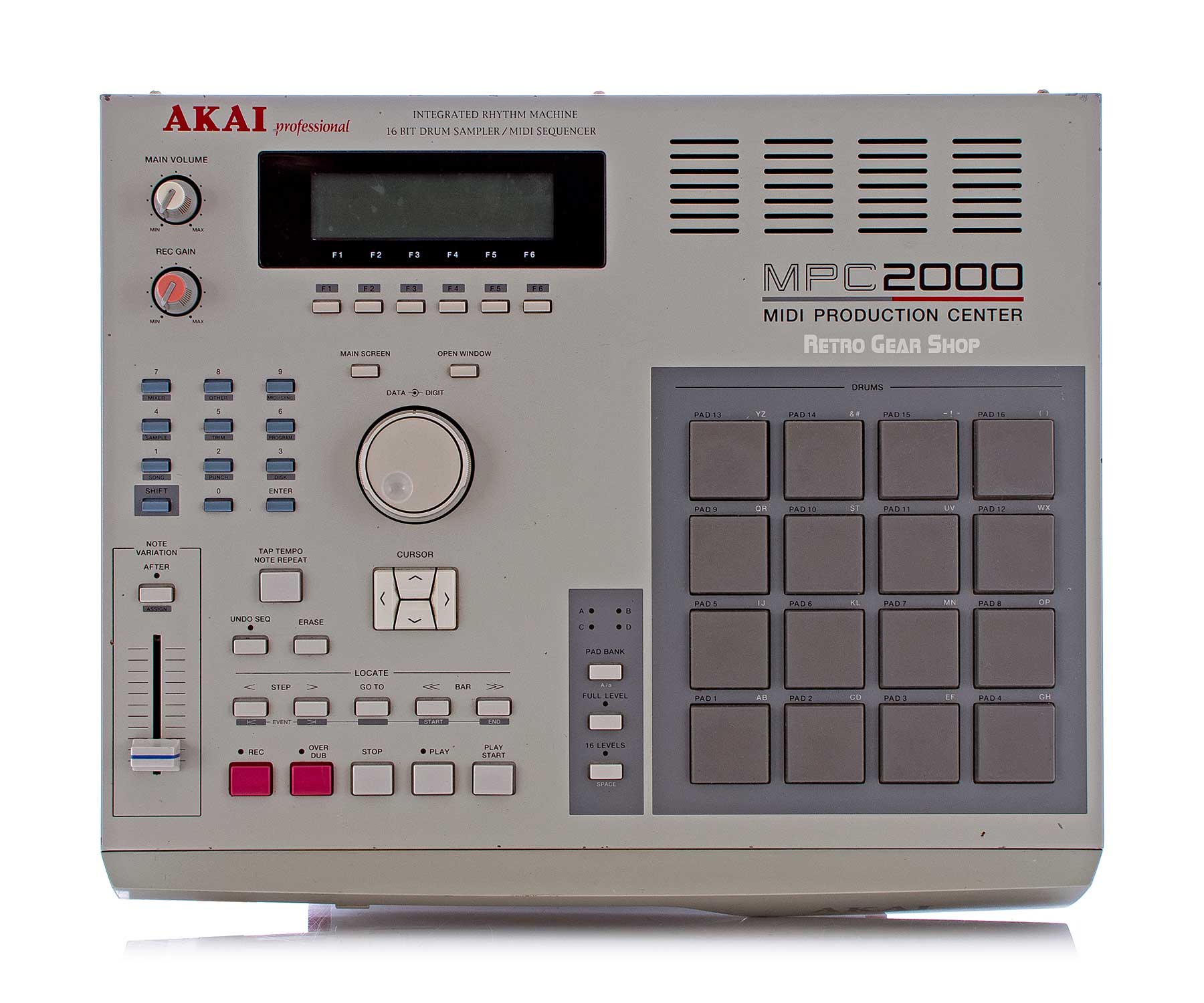 Akai MPC2000 Rare Vintage Drum Machine Sampler Puff Daddy MPC 2000