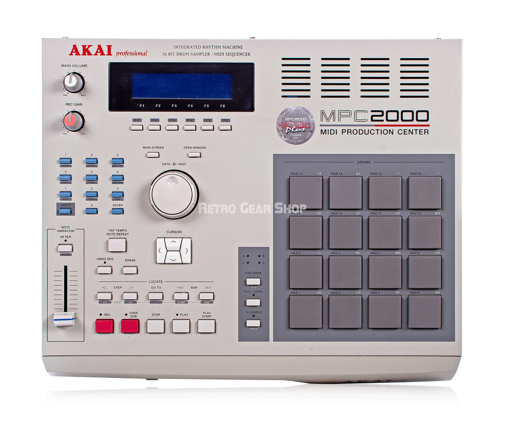 Akai MPC 2000 Top