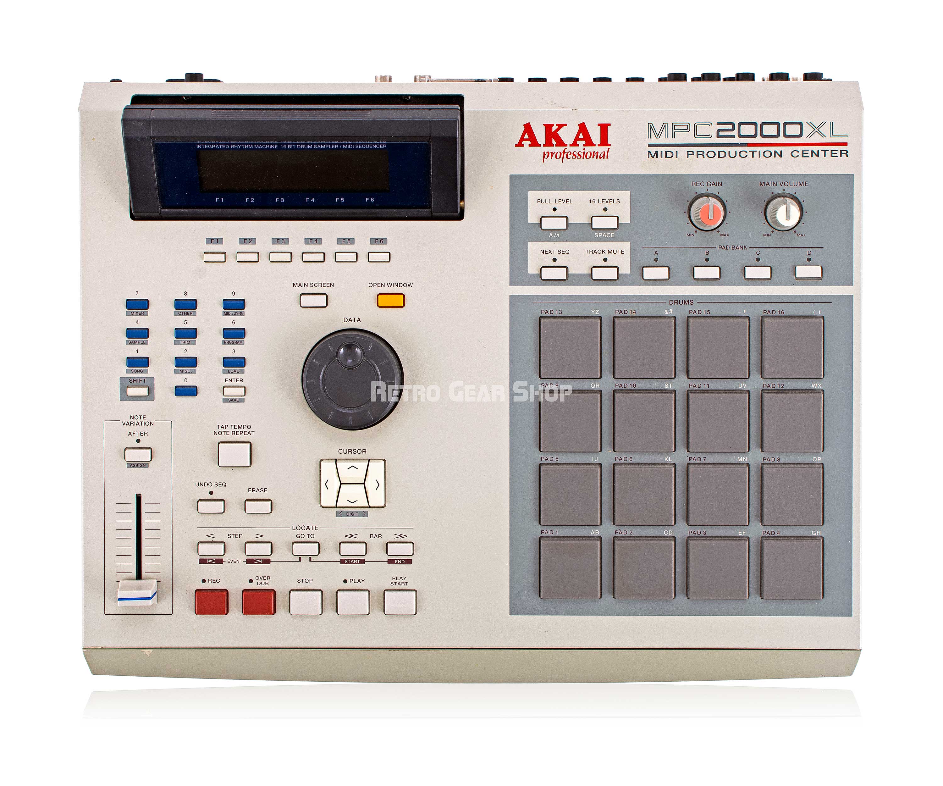 Akai MPC2000XL Digital Sampler 8-Outs Vintage Rare Drum Machine