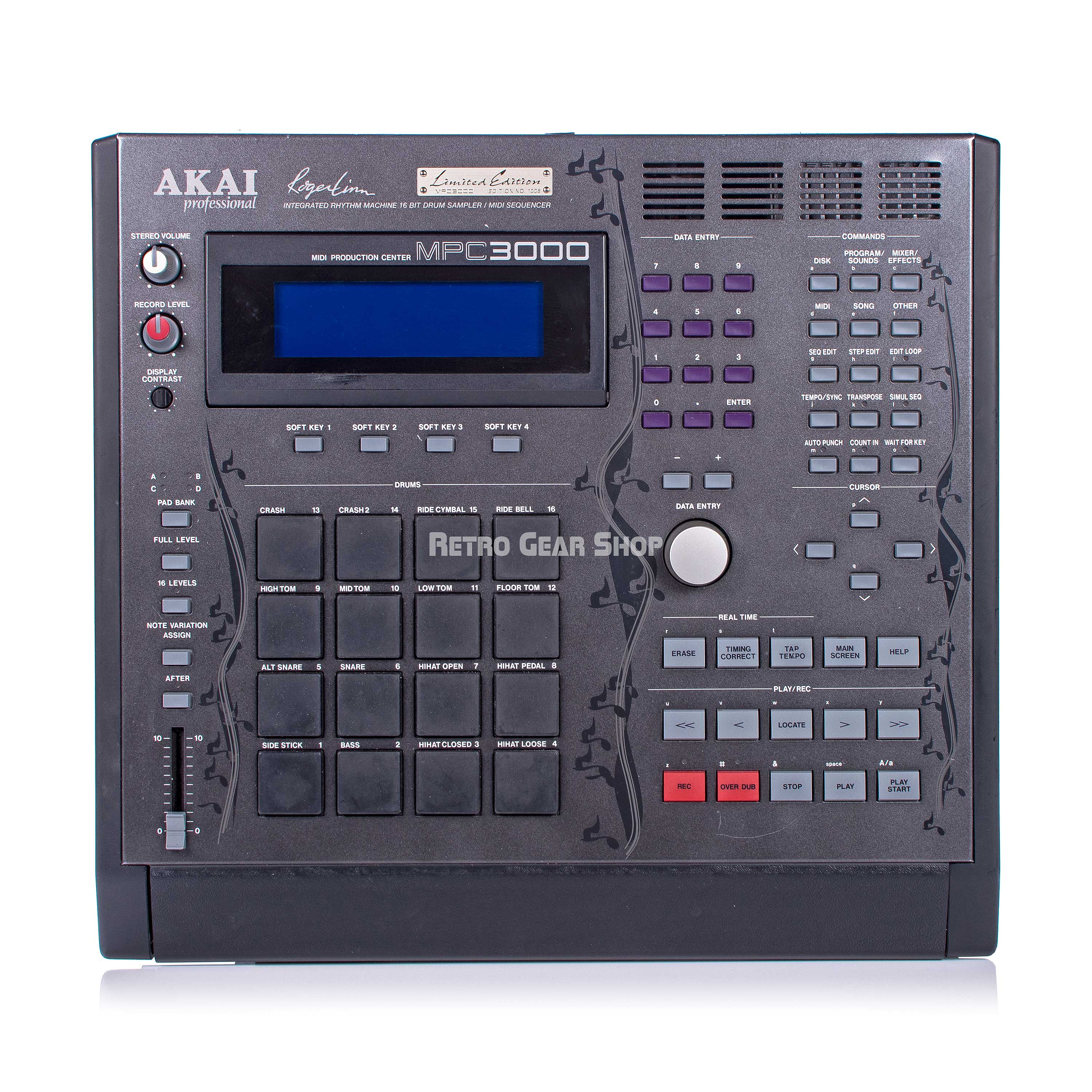 Akai MPC3000 LE Limited Edition Vintage Sampler Drum Machine Synth